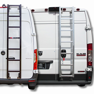 ProMaster No Drill Rear Ladder Black or Silver